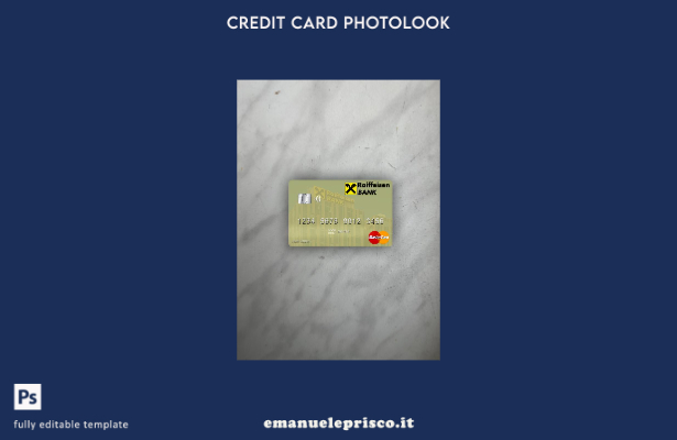 stile verificato Serbia Raiffeisen banka a.d. Modello frontale photolook masterc