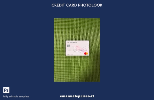 stile verificato USA Modello frontale photolook mastercard U.S. Bancorp Bank