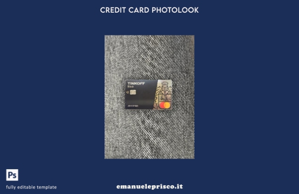 stile verificato modello frontale Russia Tinkoff bank mastercard photolook