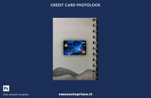 stile verificato modello frontale Russia VTB bank mastercard photolook
