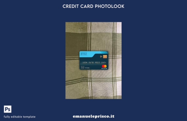 stile verificato modello frontale finlandese Evli bank mastercard photolook