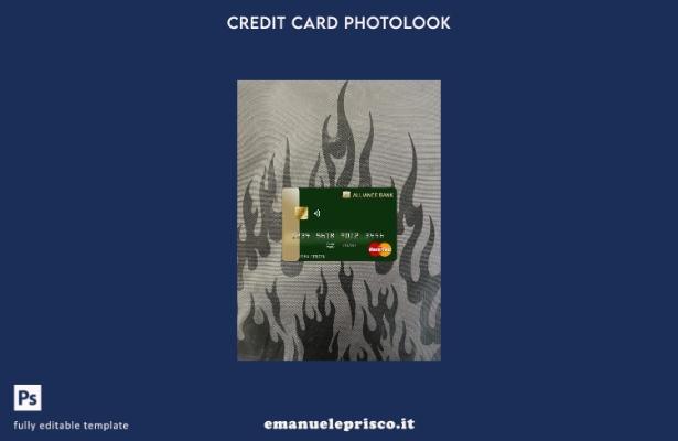 stile verificato modello frontale photolook Austria Alliance bank mastercard