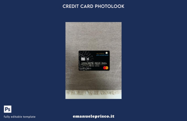 stile verificato modello frontale photolook Bahrain Ahli United bank mastercard