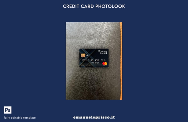 stile verificato modello frontale photolook USA JP Morgan Chase bank mastercard