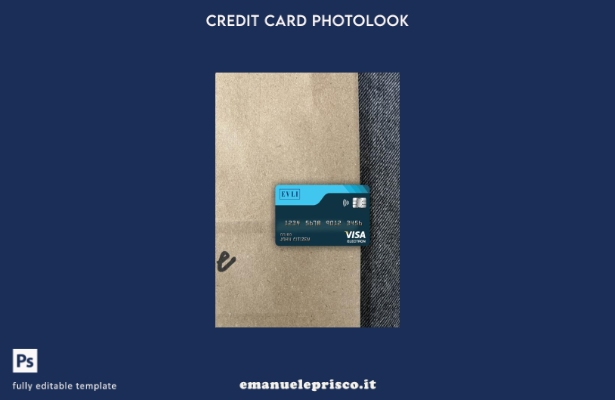 stile verificato modello frontale photolook con carta elettronica Visa Finlandia