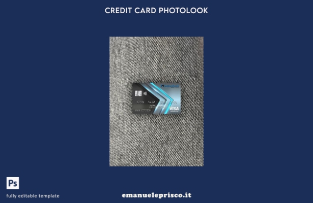 stile verificato modello frontale photolook con carta per visto bancario USA Ohi