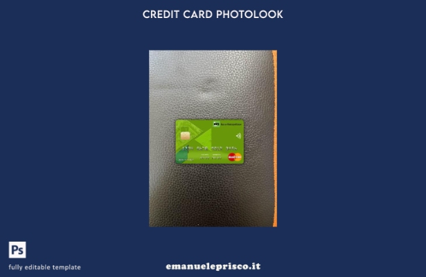 stile verificato modello frontale photolook della banca mastercard di Cuba Metro