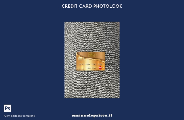 stile verificato modello frontale photolook mastercard della banca Cuba Nacional