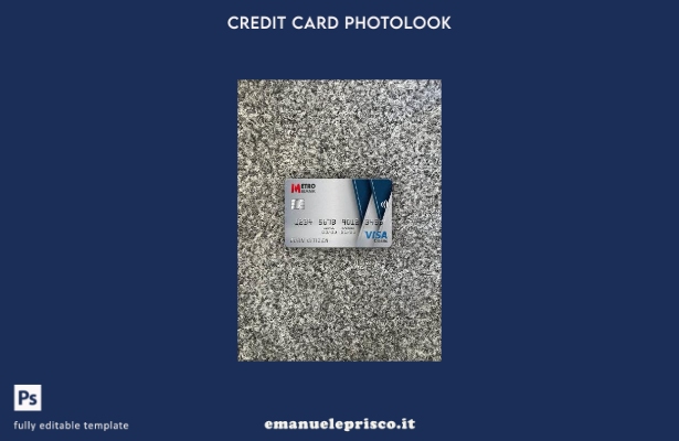 stile verificato modello frontale photolook per carta classica visto Metro Bank