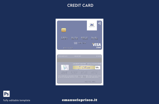 modello di carta di debito visto Kenya stile verificato Africa Banking Corporati