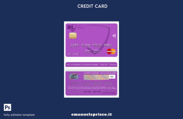 modello di carta mastercard bancaria Canada Internationale pour le Centrafrique