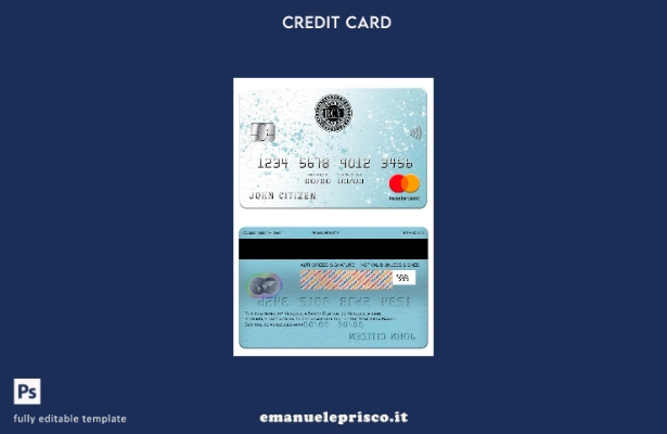 modello di carta mastercard bancaria Venezuela Banco Central de Venezuela in sti