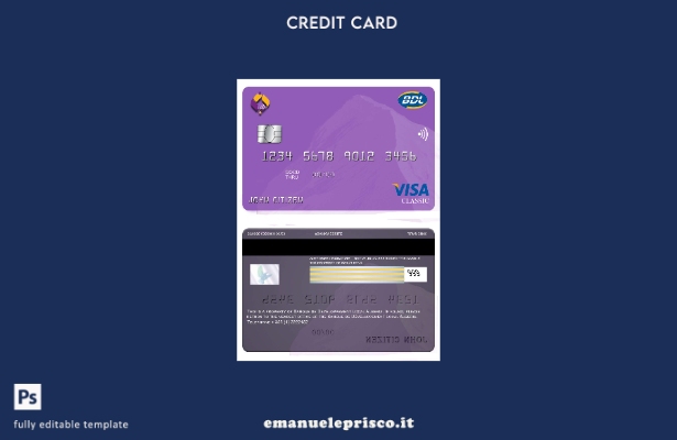 modello di carta visto Algeria Banque de developmentpement in stile verificato