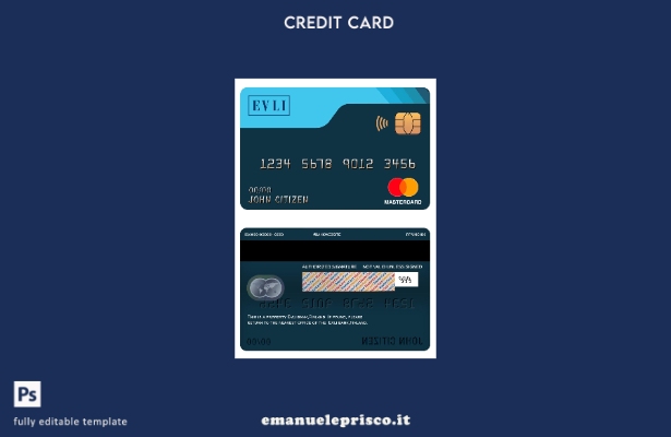 modello di mastercard della banca Finlandia Evli stile verificato
