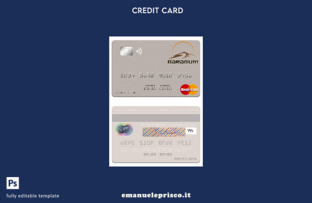 modello mastercard IJSB Turkmenistan Garagum IJSB in stile verificato