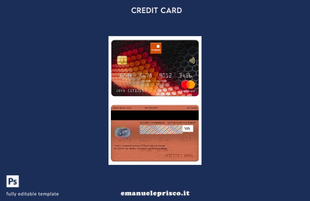 modello mastercard Nigeria GTBank in stile verificato