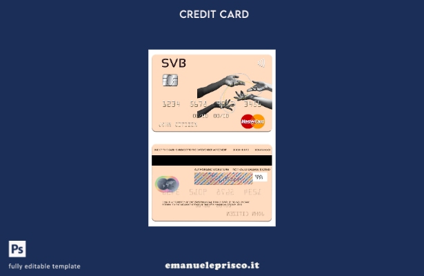 modello mastercard USA SVB Financial Group in stile verificato