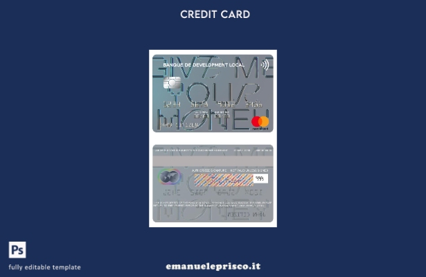 stile verificato Algeria Banque de Développement Modello mastercard locale
