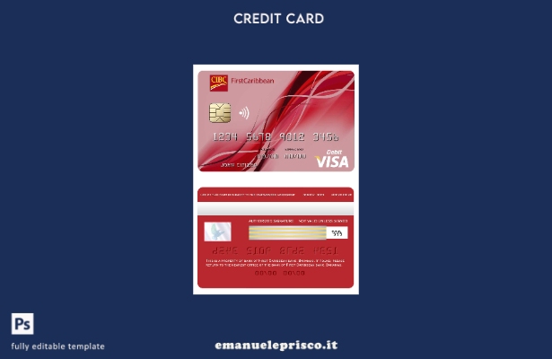 stile verificato Bahamas Prima banca caraibica, modello di addebito visto