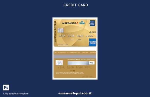 stile verificato Modello Flying Blue Gold della Banca dei Paesi Bassi American E