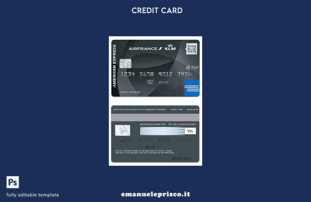 stile verificato Modello Flying Blue Platinum della Banca dei Paesi Bassi Americ