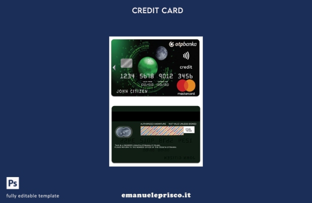 stile verificato Modello Mastercard di credito Croazia OTP Banka standard