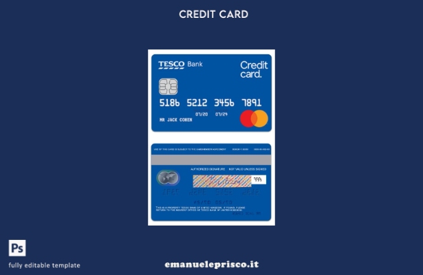 stile verificato Modello di carta di credito con trasferimento del saldo bancari