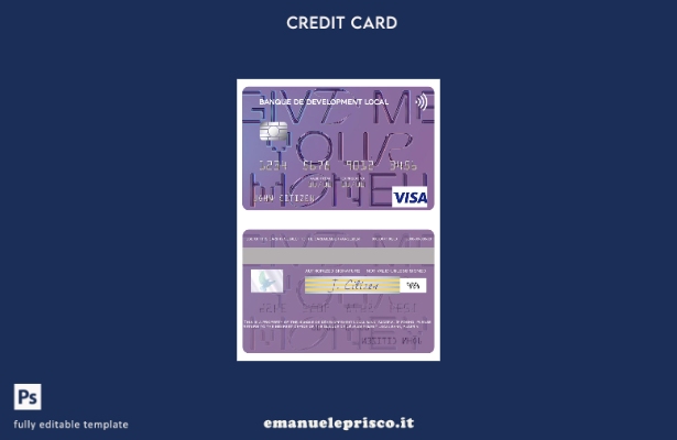 stile verificato Modello di carta di visto locale Algeria Banque de Développemen