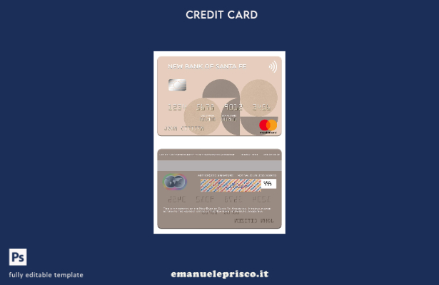 stile verificato Modello mastercard Argentina New Bank of Santa Fe
