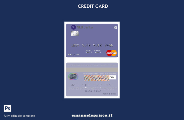 stile verificato Montenegro NLB Banka a.d. Modello Mastercard Podgorica