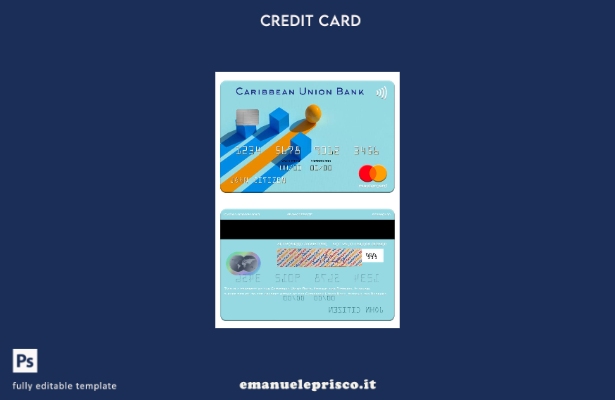 stile verificato modello mastercard Antigua e Barbuda Caribbean Union Bank