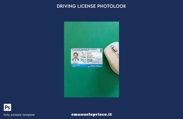 modello FRONTALE photolook Argentina DL stile verificato