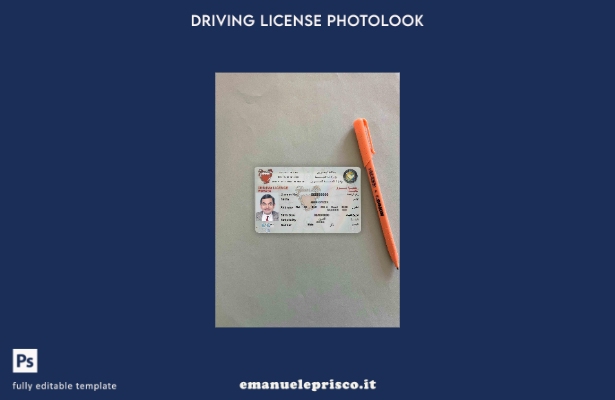 modello FRONTALE photolook Bahrain DL stile verificato