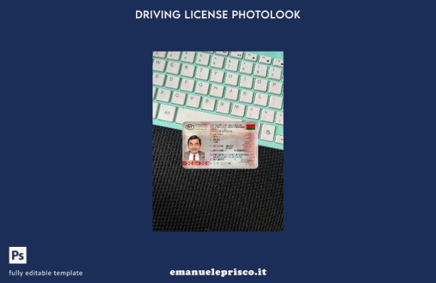 modello FRONTALE photolook Bielorussia DL stile verificato