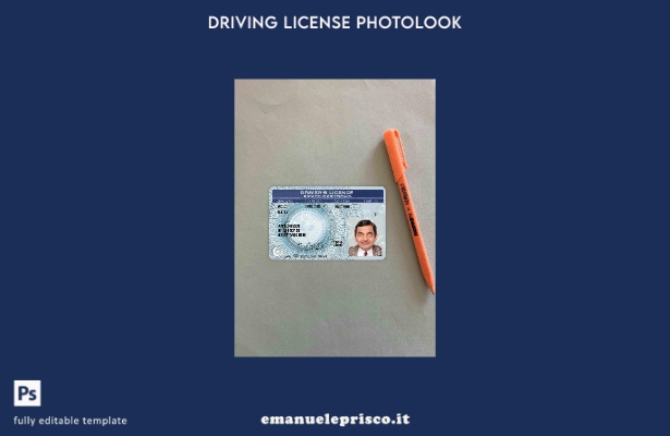 modello FRONTALE photolook DL del South Australia in stile verificato