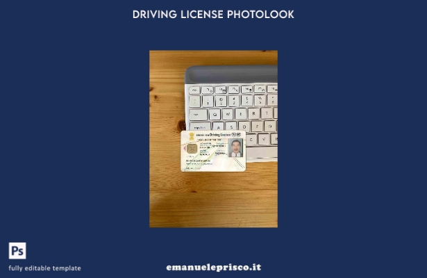 modello FRONTALE photolook India DL stile verificato
