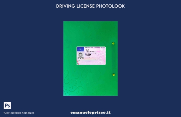 modello FRONTALE photolook Italia DL stile verificato