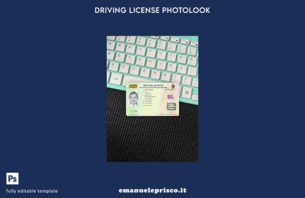 modello FRONTALE photolook Sri Lanka DL stile verificato