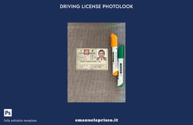 modello FRONTALE photolook Taiwan DL stile verificato