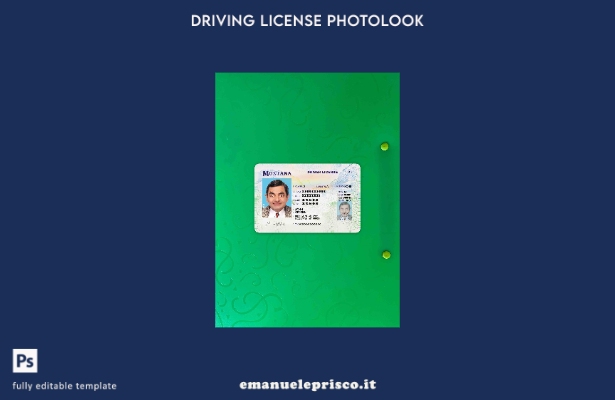 modello FRONTALE photolook USA Montana DL stile verificato