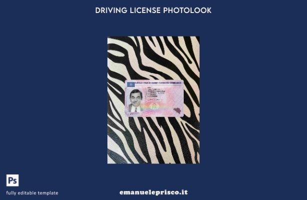 modello FRONTALE photolook versione Belgio DL stile verificato