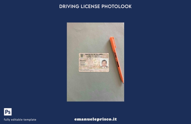 modello FRONTE photolook Colombia DL stile verificato