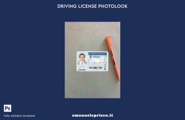 modello FRONTE photolook Ecuador DL ​​stile verificato