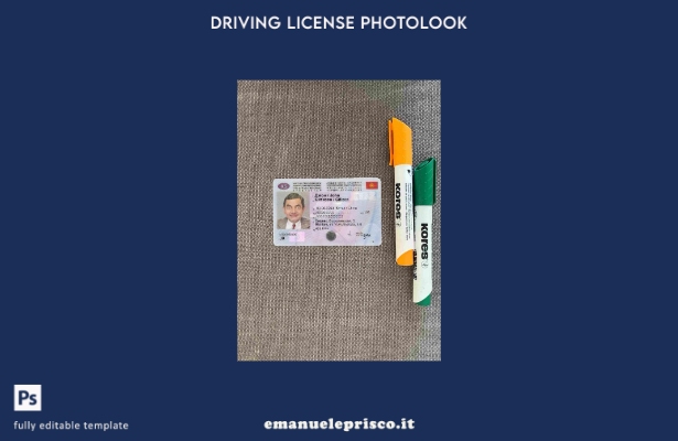 modello FRONTE photolook Kirghizistan DL stile verificato
