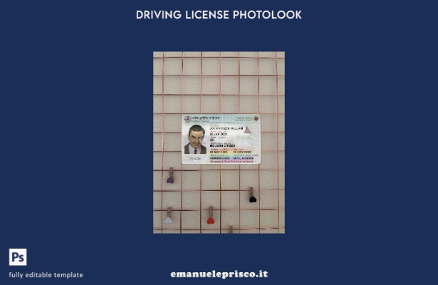 modello FRONTE photolook versione Bangladesh DL stile verificato 1