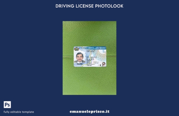 modello di patente di guida Bolivia stile verificato ( presente) modello FRONTA