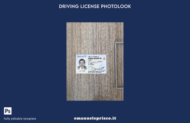 stile verificato Canada Quebec DL presente modello frontale photolook