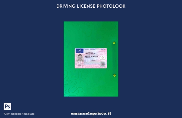 stile verificato Romania DL aggiornato modello photolook FRONT