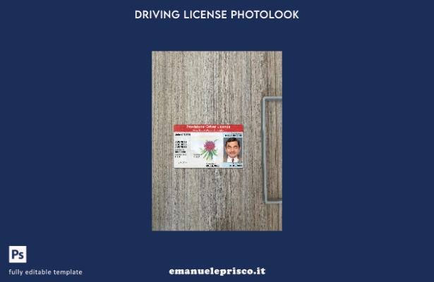 stile verificato modello anteriore photolook patente di guida provvisoria Austra
