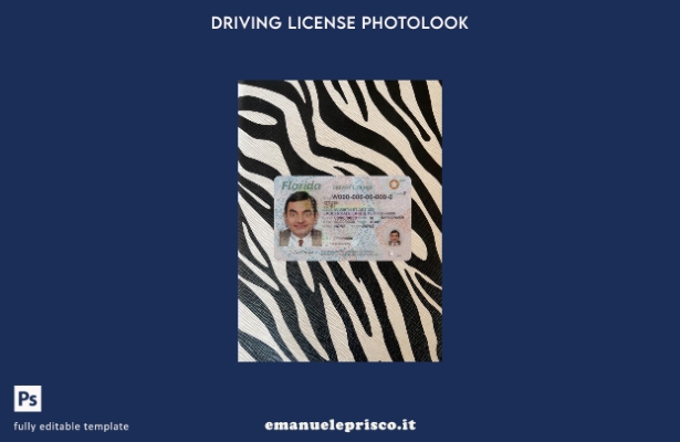 stile verificato modello anteriore photolook presente patente di guida USA Flori